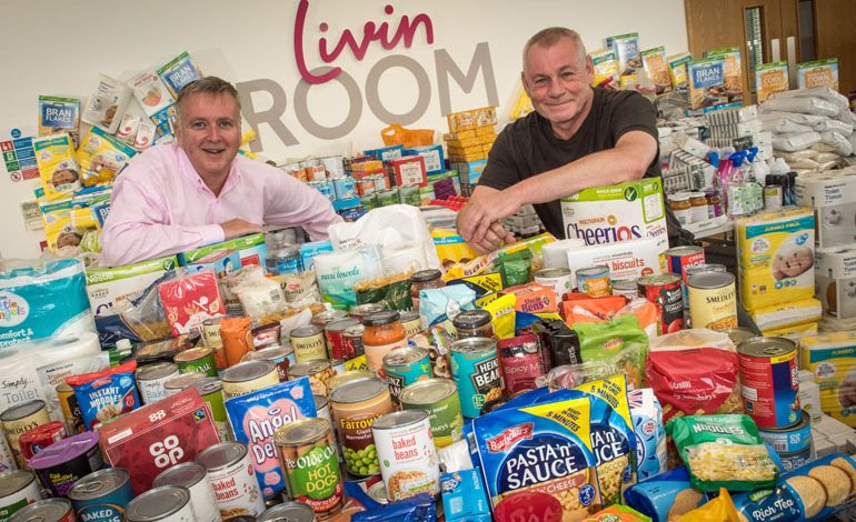 Livin triple food bank collection after local plea