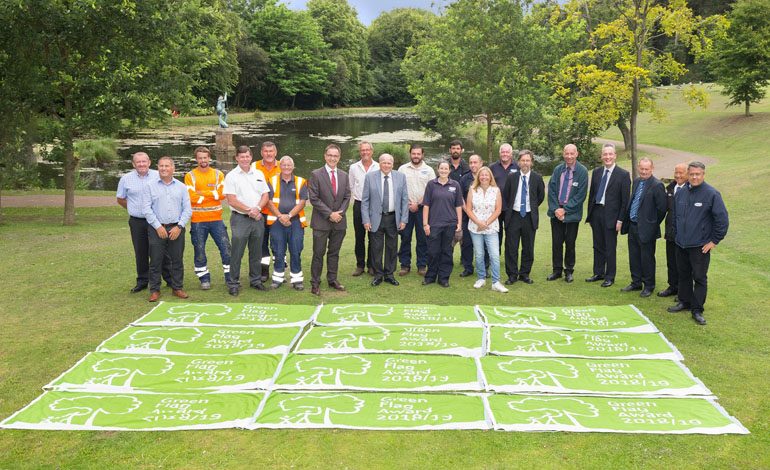 Twelve Green Flags for County Durham