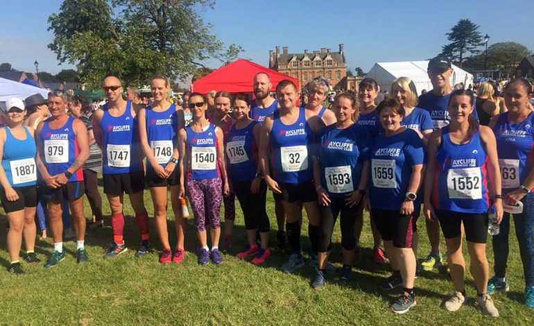 Aycliffe runners in Tees Pride 10k