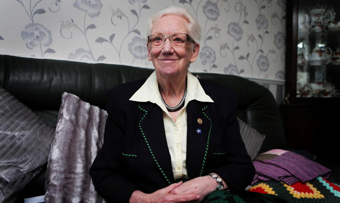 Aycliffe ‘Angel’ is honoured for her community work