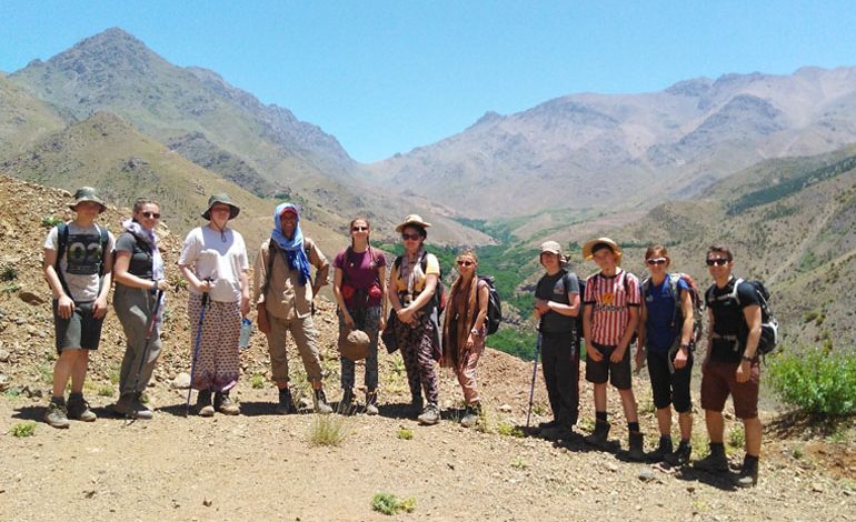 Eight Aycliffe students visit North Africa during ‘World Challenge Expedition’
