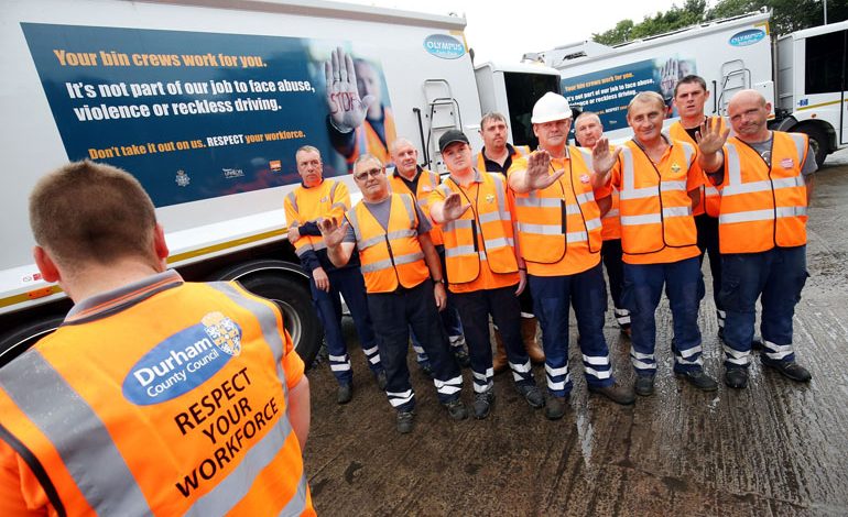 Bin crews launch respect campaign