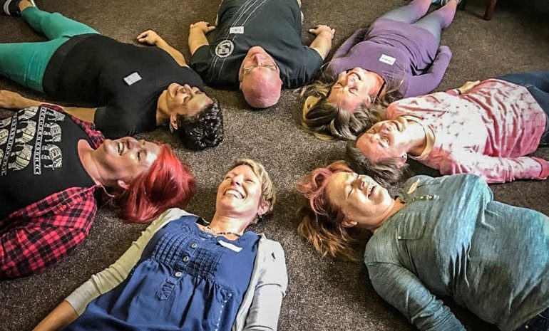 ‘Laughter Yoga’ on the menu at Greenfield Arts