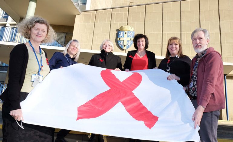 Durham shines a light on World Aids Day