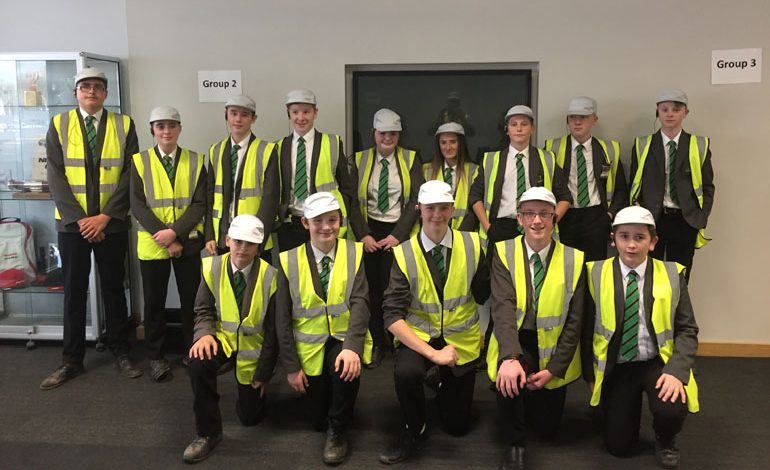 Woodham engineering students visit Nissan factory