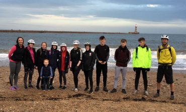Students complete 36-mile fundraising bike ride