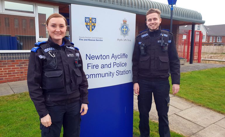 Two new PCSOs join Aycliffe beat team