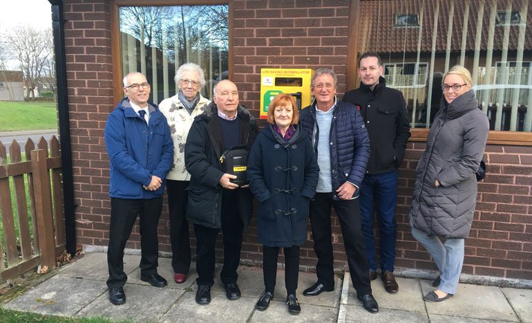 Grant secures more new defibrillators in Aycliffe