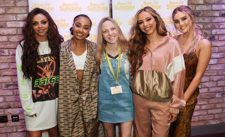 Brave Millie meets megastars Little Mix