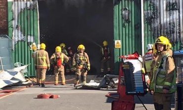 Investigation into timber fire on Aycliffe Business Park