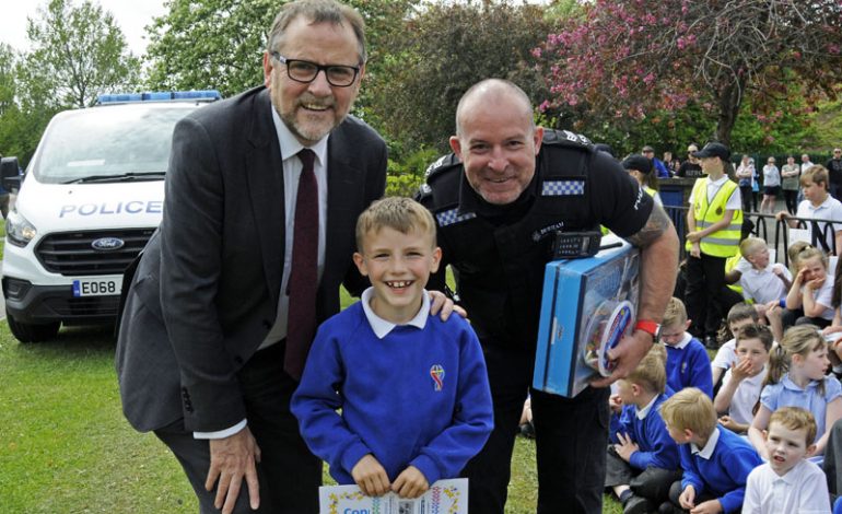 Young people enjoy road safety initiative in Aycliffe