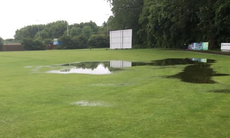 Cricket rained off