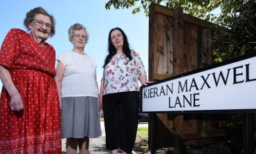 Kieran Maxwell legacy lives on with new street name