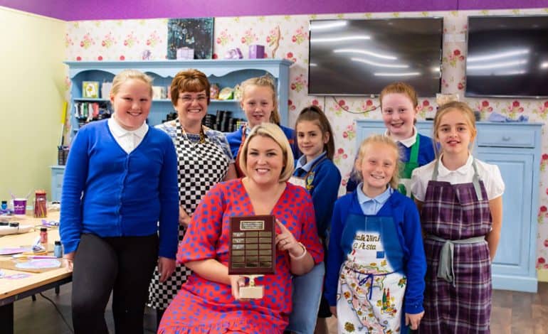 School children craft their way to business success