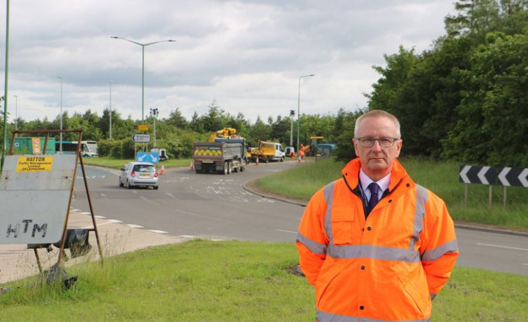 Work starts to improve A1(M) junction