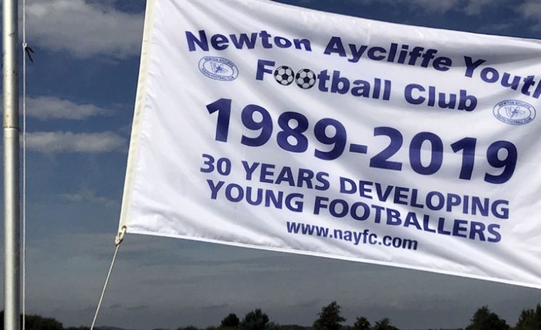 Aycliffe Youthy FC still flying high – 30 years on