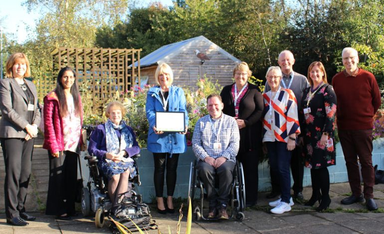 PCP garden wins Outstanding Britain in Bloom