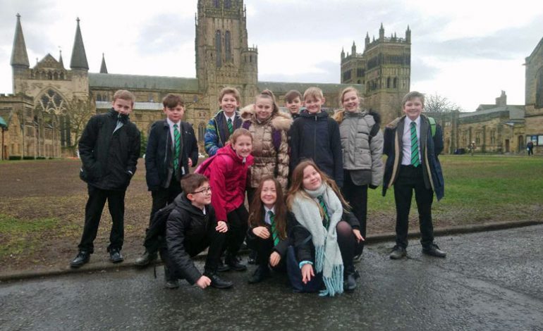 Students enjoy book visit to Durham