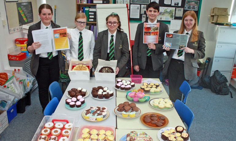 Woodham Academy bushfire bake sale raises £500+