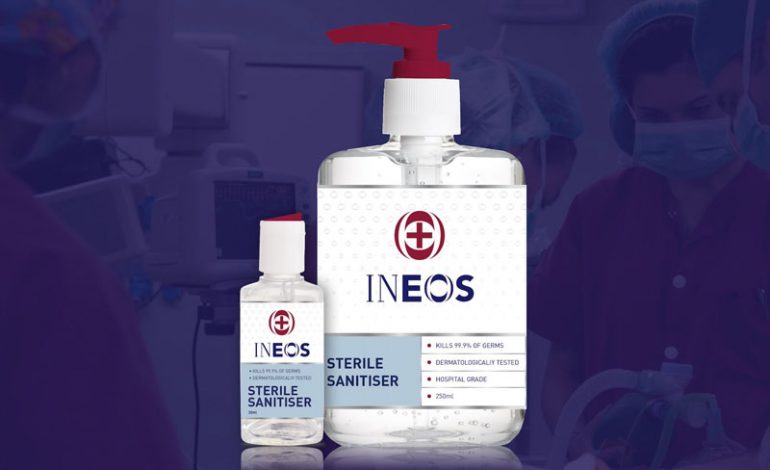 INEOS to build new plant to produce hand sanitizer