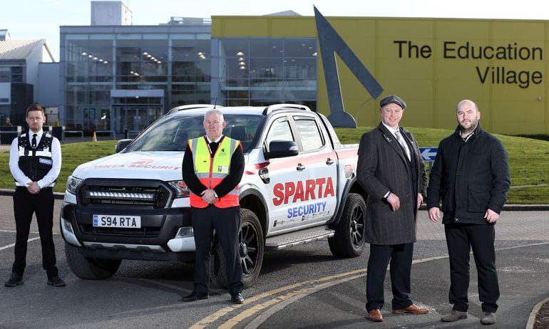 Ex-military officers are becoming a familiar sight on Aycliffe Business Park