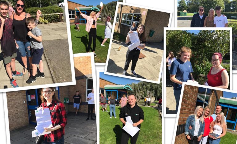 Greenfield students celebrate GCSE results day