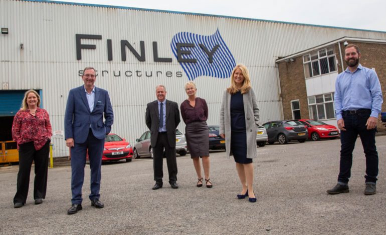 Family-run steel firm celebrates 20th anniversary with special visit