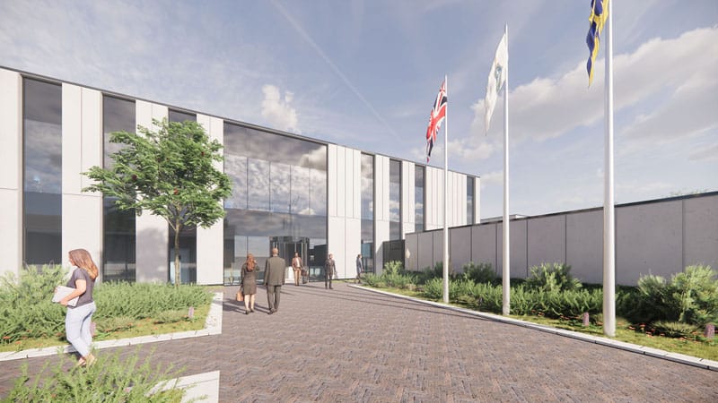 Planning application for new custody and investigation suite submitted by Durham Constabulary