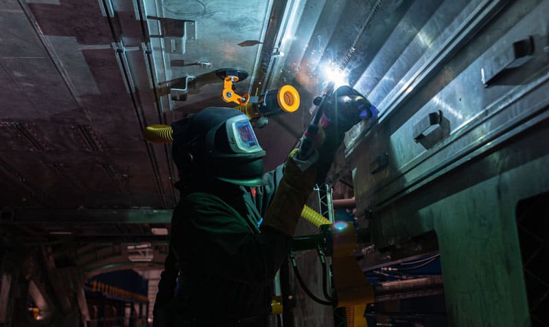 Hitachi Rail starts welding brand new British trains as investment in Aycliffe site tops £110m