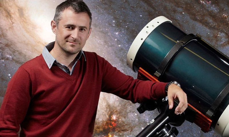 BBC presenter talks space to Aycliffe primary students