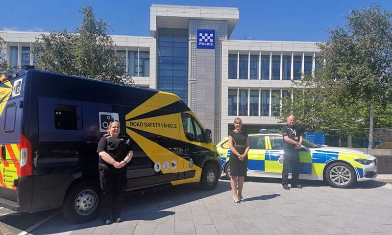 Force’s new safety vans to catch careless drivers