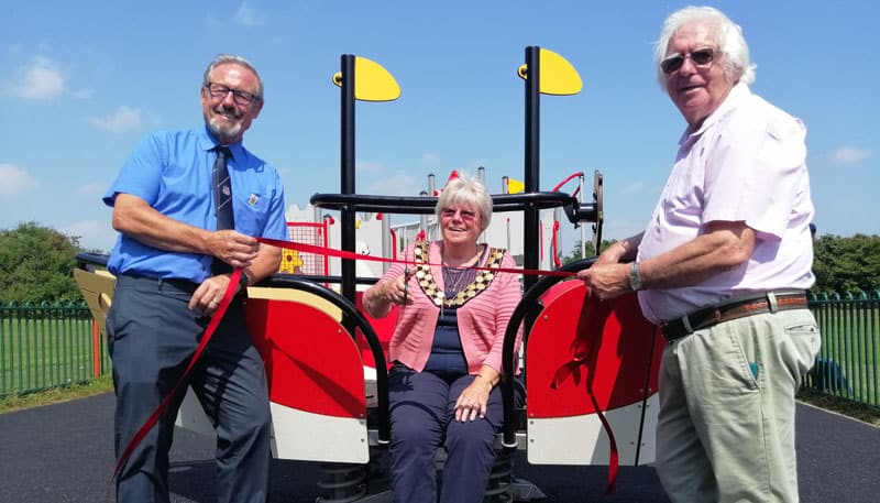 New play area at Woodham is officially opened