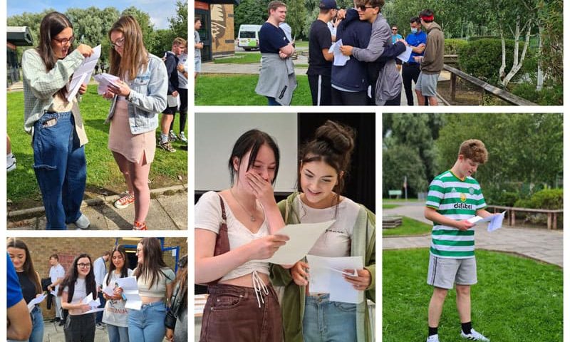 Greenfield students celebrate top marks