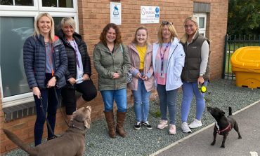 Charity staff putting their best feet forward for World Mental Health Day