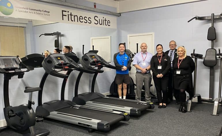 Local businesses support school’s new £25k fitness suite