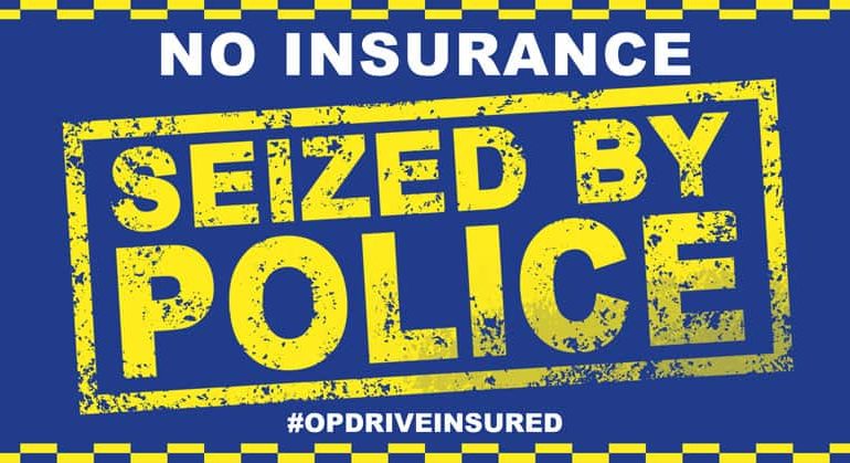 Police back campaign to get uninsured drivers off the road