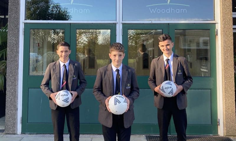 Selection success for Woodham Academy footballers