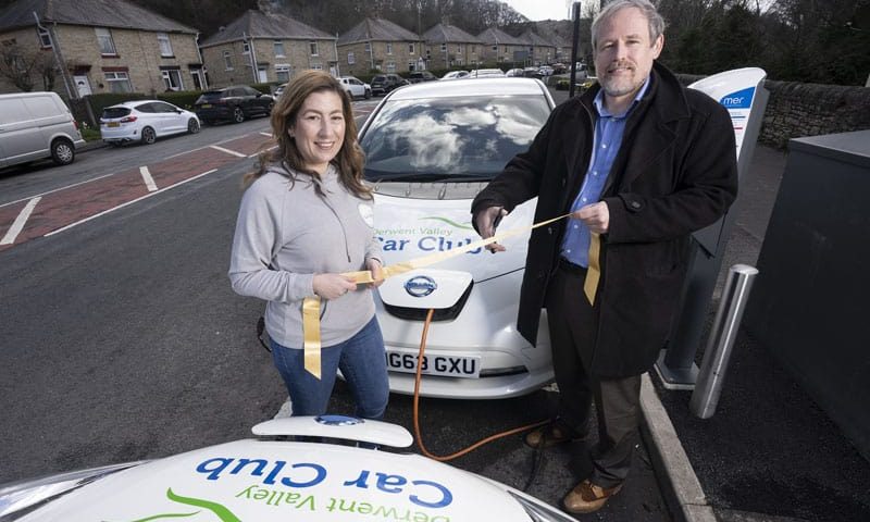 Electric vehicle car hire launches in County Durham