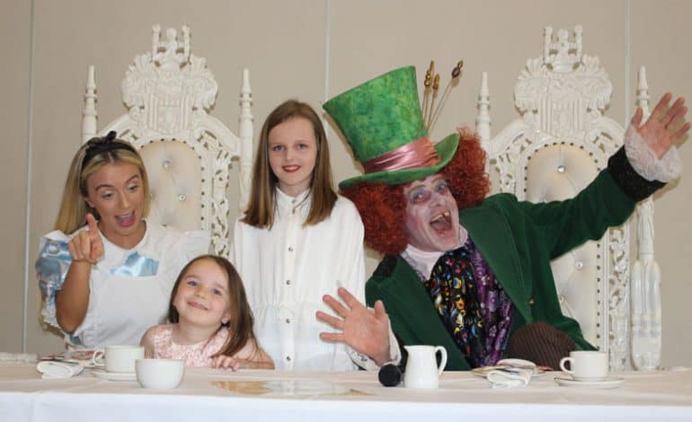 Families affected by cancer make magical memories at tea party