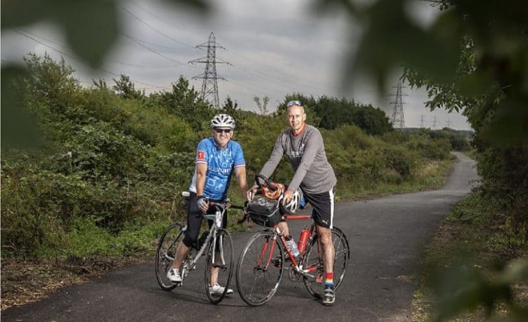 Upgraded cycle route helping to get people moving