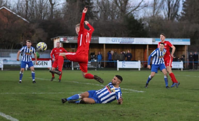 Aycliffe go joint top after 4-2 away win