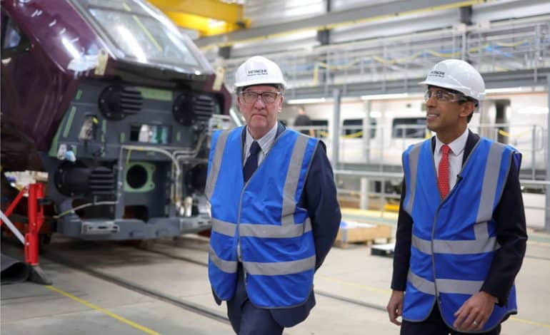 Paul Howell MP welcomes Prime Minister to Newton Aycliffe