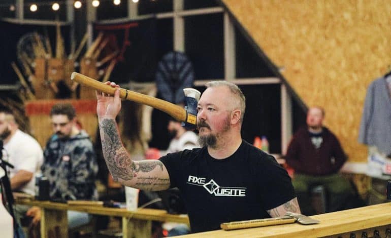Aycliffe’s Euro axe-throwing champ makes international final