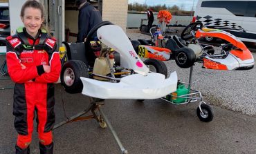 Aycliffe racing driver Scarlett is back on the road!