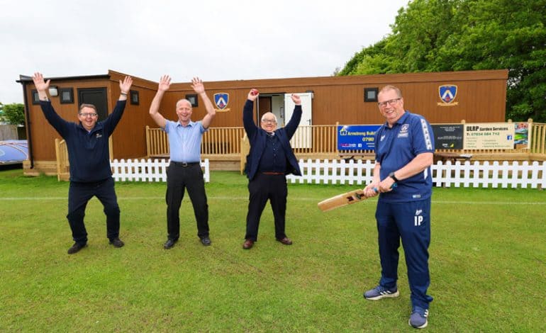 It’s all change as cricket club’s new £128k facilities become a reality after six-year fundraising campaign