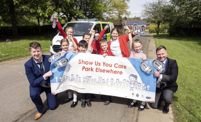 Newton Aycliffe steps up to the walk to school challenge