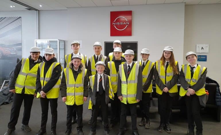 Aycliffe students enjoy ‘engineering in action’ at Nissan