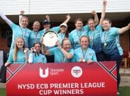 Newton Aycliffe senior ladies team win unique treble