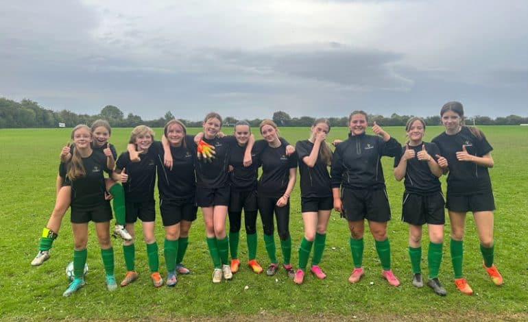 Great start to new season for school’s girls football