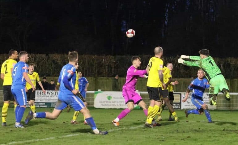 Aycliffe suffer narrow defeat at home